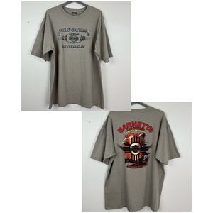 Vintage Harley-Davidson Barnett’s Las Cruces New Mexico 2004 Graphic Tee Tan 2XL
